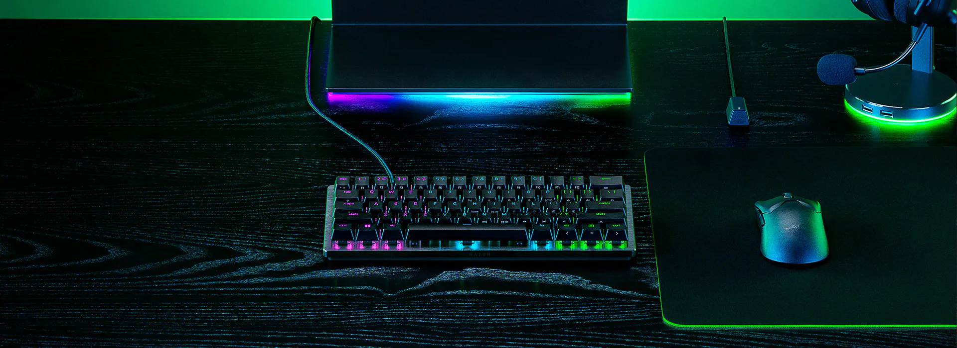 Pieds Inclinables De Rechange Pour Clavier Razer Huntsman V3 Pro - Noir, Neuf, RZ03-0497